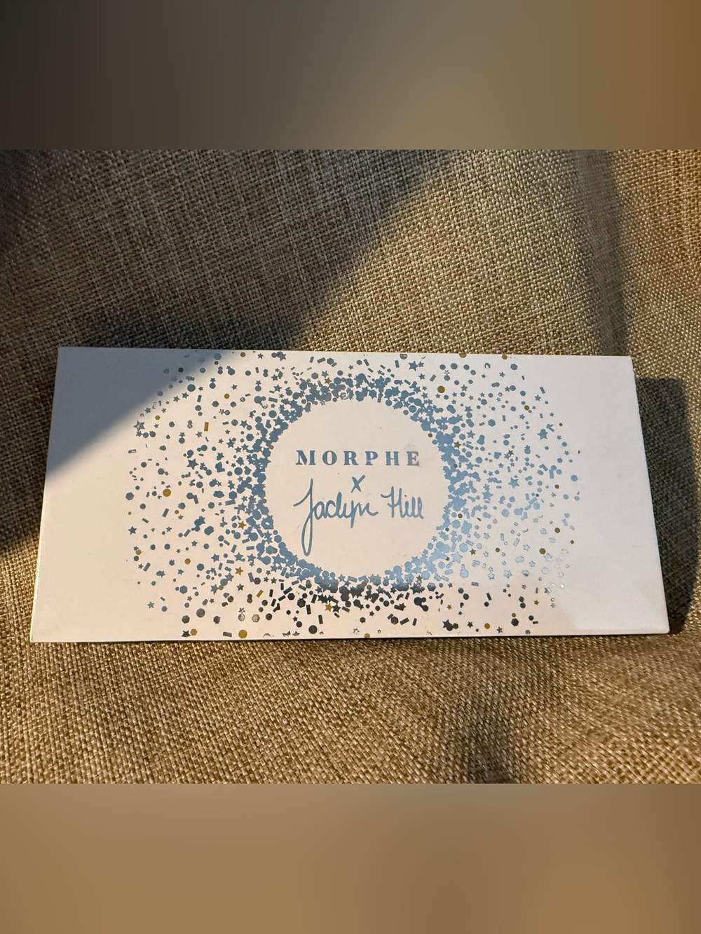 Morphe Jaclyn Hill Signature Palette - White, Blue & Gold Accents